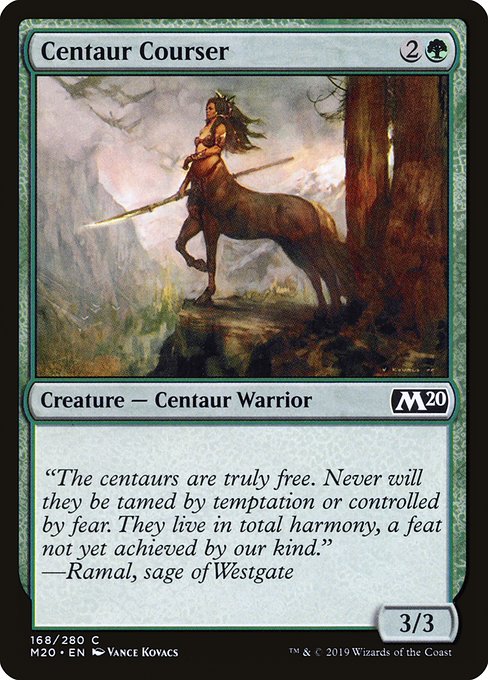 Centaur Courser - Core Set 2020 (M20) #168