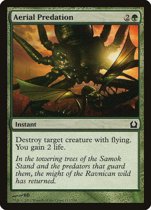Aerial Predation - Return to Ravnica (RTR) #113