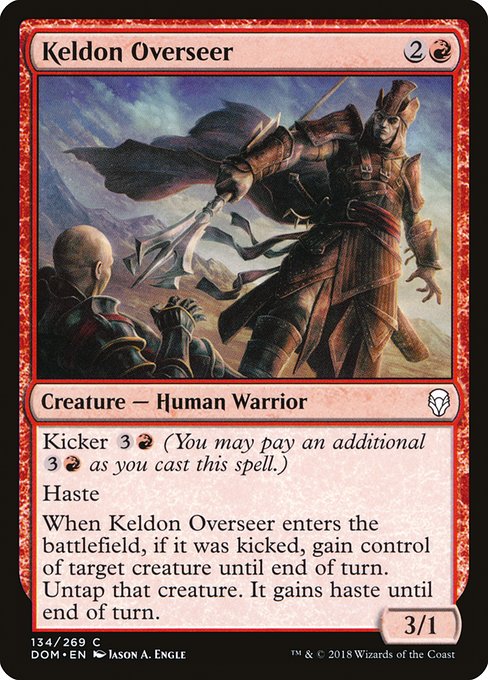 Keldon Overseer - Dominaria (DOM) #134
