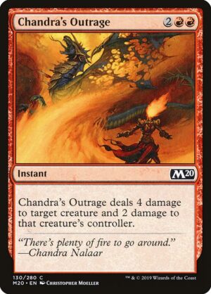 Chandra's Outrage - Core Set 2020 (M20) #130
