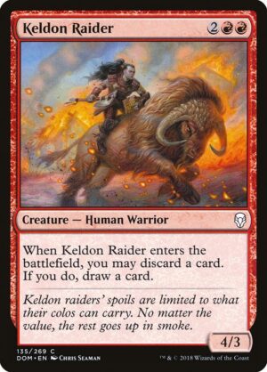 Keldon Raider - Dominaria (DOM) #135