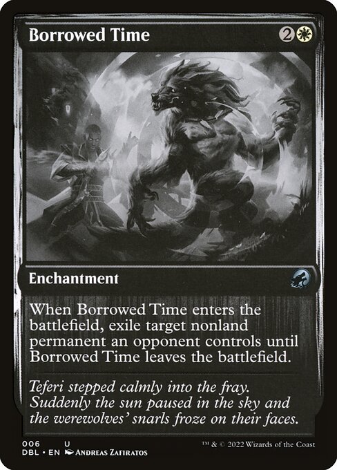 Borrowed Time - Innistrad: Double Feature (DBL) #6 (Foil)