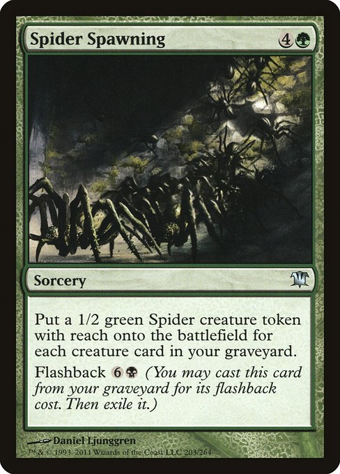 Spider Spawning - Innistrad (ISD) #203