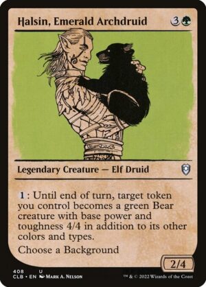 Halsin, Emerald Archdruid - Commander Legends: Battle for Baldur's Gate (CLB) #408