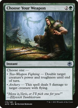 Choose Your Weapon - Adventures in the Forgotten Realms (AFR) #175
