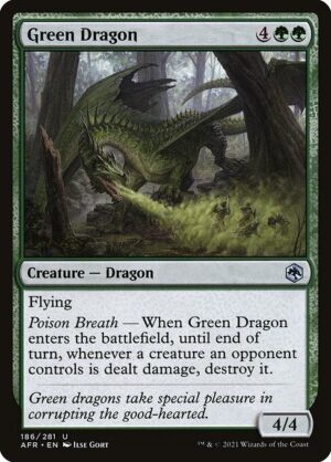 Green Dragon - Adventures in the Forgotten Realms (AFR) #186
