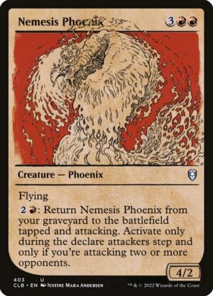 Nemesis Phoenix - Commander Legends: Battle for Baldur's Gate (CLB) #403