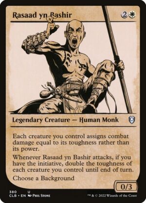 Rasaad yn Bashir - Commander Legends: Battle for Baldur's Gate (CLB) #380