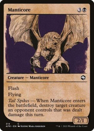 Manticore - Adventures in the Forgotten Realms (AFR) #314