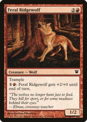 Feral Ridgewolf - Innistrad (ISD) #142
