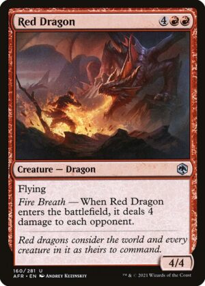 Red Dragon - Adventures in the Forgotten Realms (AFR) #160