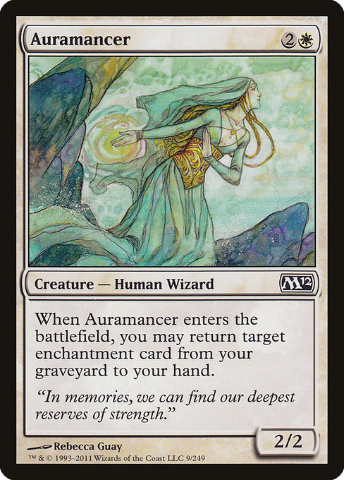 Auramancer - Magic 2012 (M12) #9 (Foil)