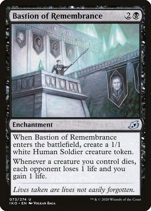Bastion of Remembrance - Ikoria: Lair of Behemoths (IKO) #73 (Foil)