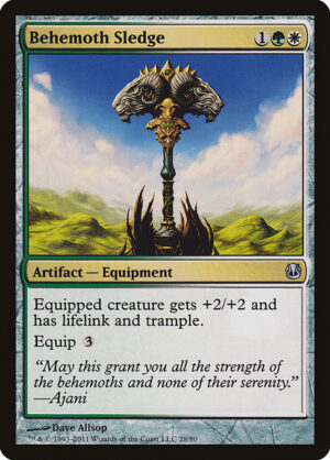 Behemoth Sledge - Duel Decks: Ajani vs. Nicol Bolas (DDH) #28