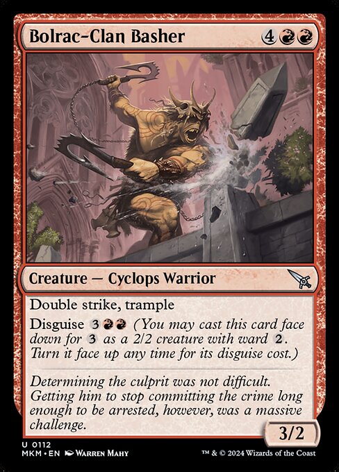 Bolrac-Clan Basher - Murders at Karlov Manor (MKM) #112 (Foil)