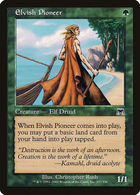 Elvish Pioneer - Onslaught (ONS) #257