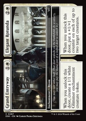 Grand Entryway // Elegant Rotunda - Duskmourn: House of Horror (DSK) #287 (Foil)
