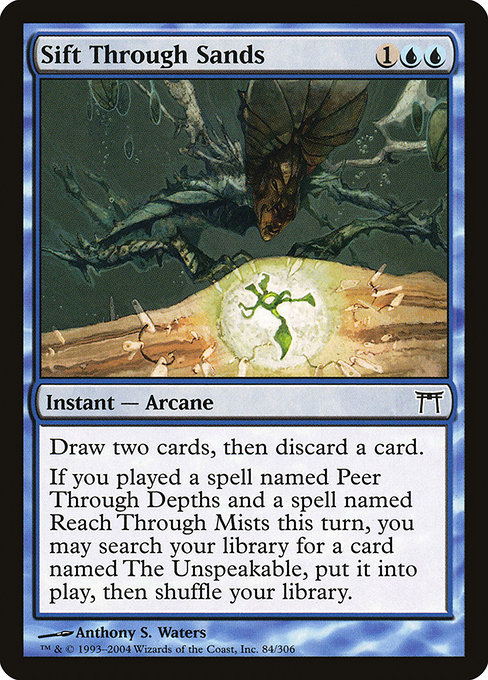 Sift Through Sands - Champions of Kamigawa (CHK) #84 (Foil)