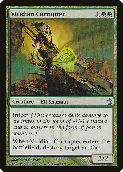 Viridian Corrupter - Mirrodin Besieged (MBS) #94