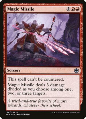 Magic Missile - Adventures in the Forgotten Realms (AFR) #154