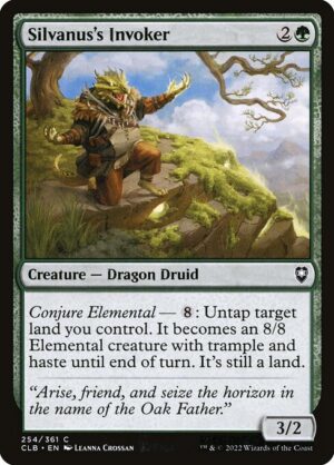 Silvanus's Invoker - Commander Legends: Battle for Baldur's Gate (CLB) #254