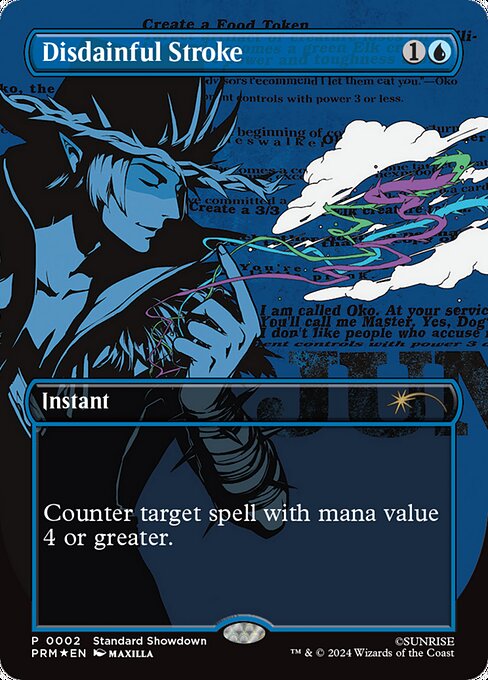 Disdainful Stroke - Cowboy Bebop (PCBB) #2 (Foil)