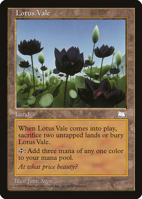 Lotus Vale - Weatherlight (WTH) #165