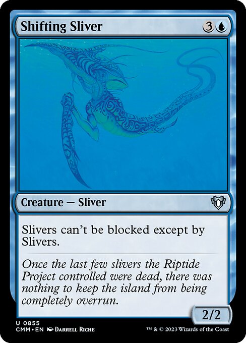 Shifting Sliver - Commander Masters (CMM) #855