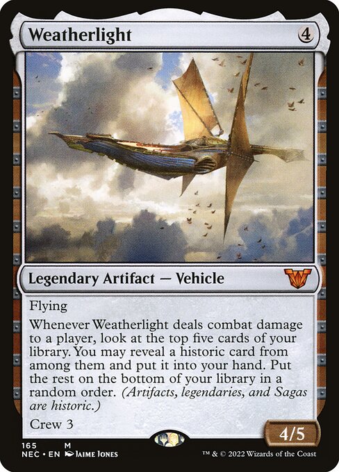 Weatherlight - Neon Dynasty Commander (NEC) #165