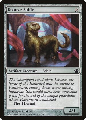 Bronze Sable - Theros (THS) #212