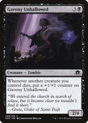 Gavony Unhallowed - Eldritch Moon (EMN) #89