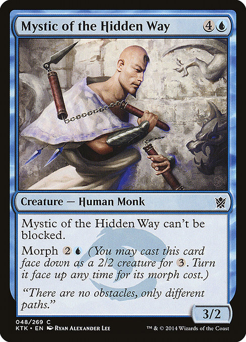 Mystic of the Hidden Way - Khans of Tarkir (KTK) #48