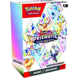Pokemon: Scarlet & Violet 8.5 Prismatic Evolutions: Booster Bundle