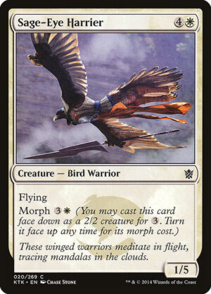 Sage-Eye Harrier - Khans of Tarkir (KTK) #20