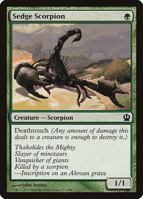 Sedge Scorpion - Theros (THS) #177