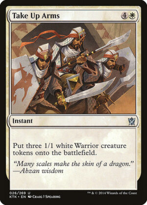 Take Up Arms - Khans of Tarkir (KTK) #26