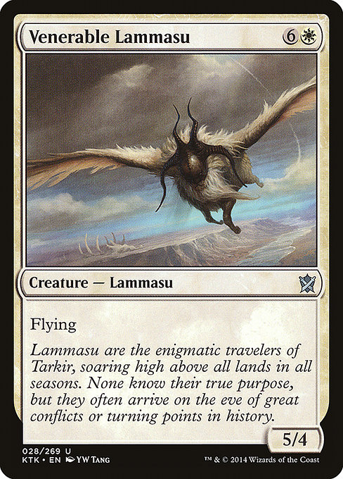 Venerable Lammasu - Khans of Tarkir (KTK) #28
