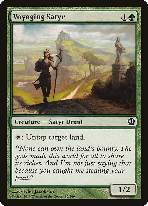 Voyaging Satyr - Theros (THS) #182