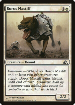Boros Mastiff - Dragon's Maze (DGM) #1