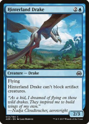 Hinterland Drake - Aether Revolt (AER) #34