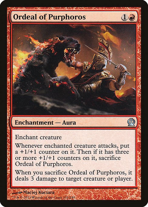 Ordeal of Purphoros - Theros (THS) #131