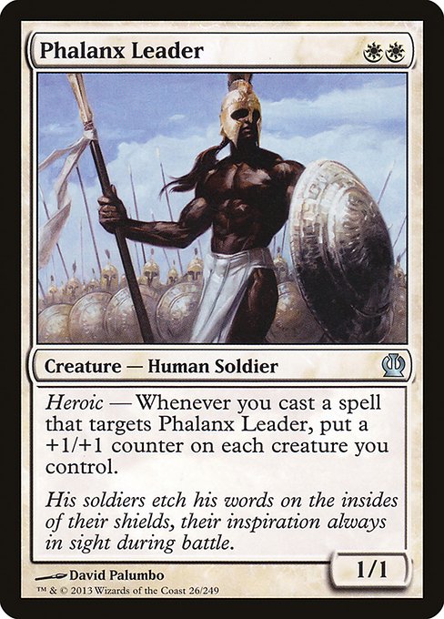 Phalanx Leader - Theros (THS) #26