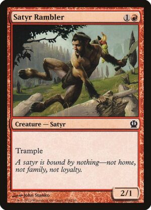 Satyr Rambler - Theros (THS) #139