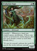Evolution Sage - Lorwyn Eclipsed Commander (ECC) #105
