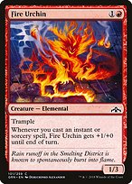 Fire Urchin - Guilds of Ravnica (GRN) #101