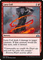 Lava Coil - Guilds of Ravnica (GRN) #108