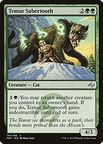 Temur Sabertooth - Fate Reforged (FRF) #141