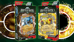 Pokémon: Ampharos ex or Lucario ex Battle Deck
