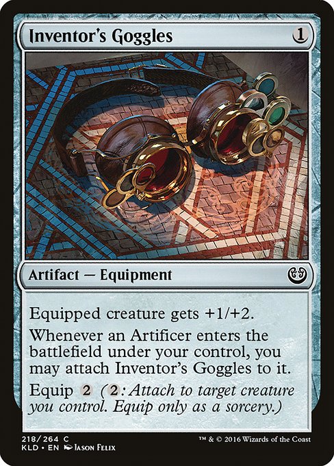 Inventor's Goggles - Kaladesh (KLD) #218