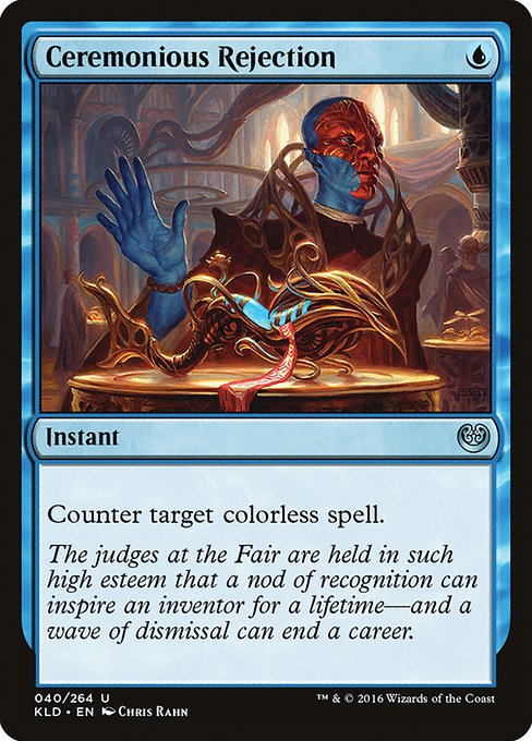 Ceremonious Rejection - Kaladesh (KLD) #40